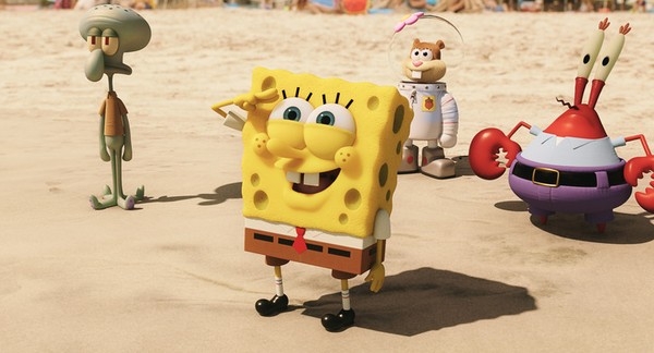 The SpongeBob Movie: Sponge Out of Water vừa ra mắt khán giả Việt từ 6/2 với tựa SpongeBob: Anh hùng lên cạn