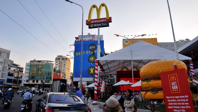 Fast food McDonald’s tại TP.HCM - Ảnh minh họa: T.Đạm