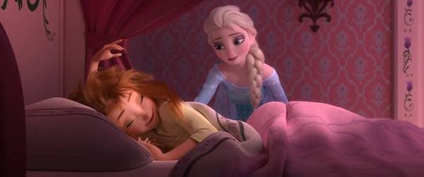 Chị em Anna và Elsa quen thuộc trong 'Frozen Fever'