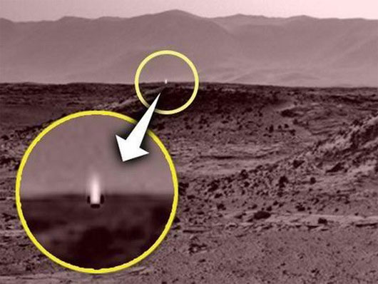 Hiện tượng bí ẩn đốm sáng xuất hiện trên Sao Hỏa