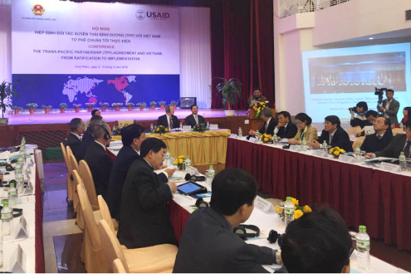 Ủy ban Đối ngoại của Quốc hội và Cơ quan Phát triển Hoa Kỳ (USAID) phối hợp tổ chức Hội nghị “Hiệp định Đối tác xuyên Thái Bình Dương (TPP) với Việt Nam: Từ phê chuẩn tới thực tiễn.”