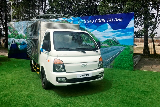 Hyundai Porter H100: mẫu xe tải hấp dẫn với tài xế Việt