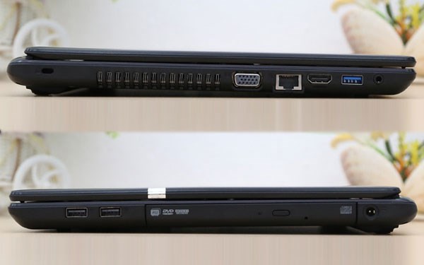 Laptop giá rẻ Acer gọn nhẹ tiện ích với đầy đủ các hỗ trợ kết nối thông dụng