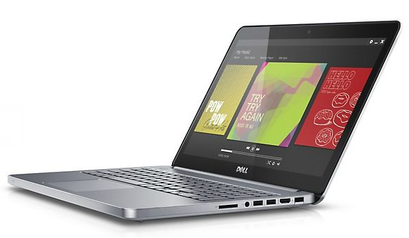 Laptop giá rẻ Dell mỏng, nhẹ cấu hình mạnh mẽ ấn tượng