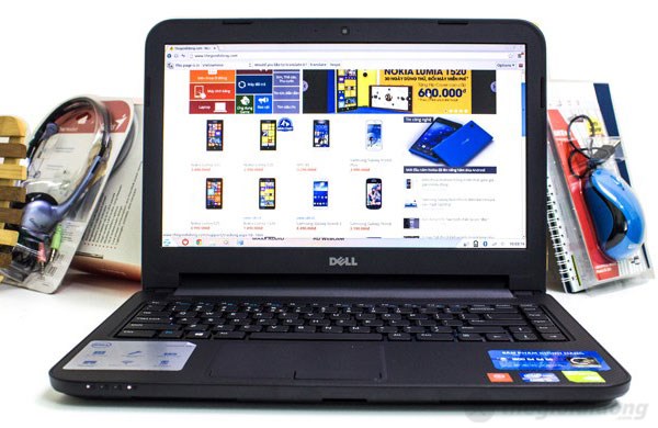 Laptop giá rẻ Dell mới nhất có cấu hình mạnh mẽ