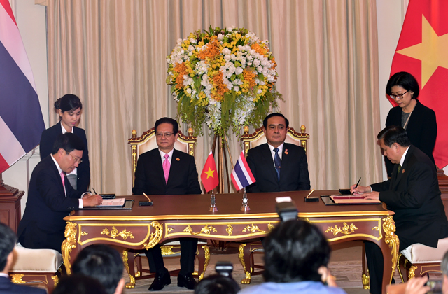 Việt Nam - Thái Lan ký Tuyên bố chung về Họp nội các