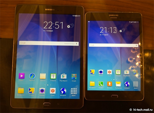 Bộ đôi máy tính bảng giá rẻ Samsung Galaxy Tab A giống màn hình Apple