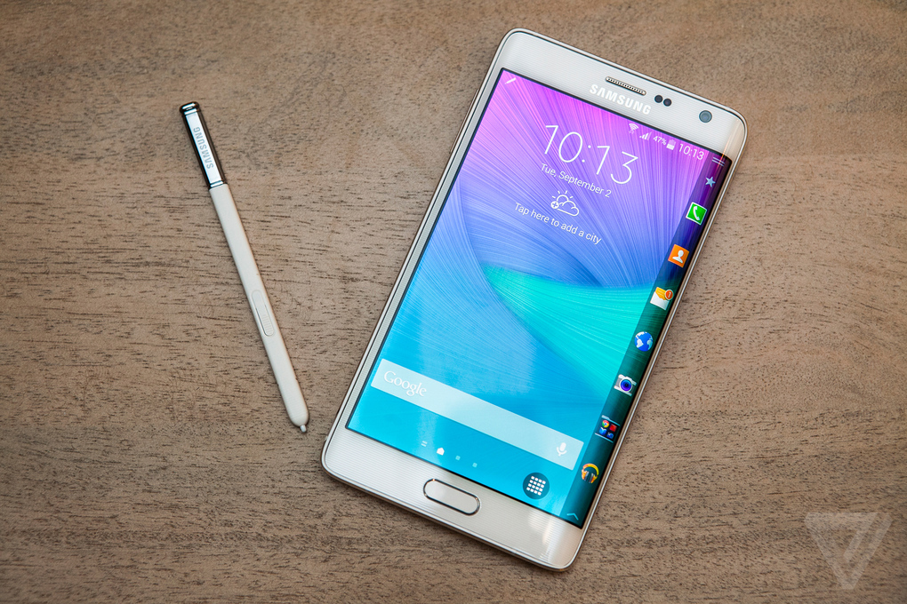 Note Edge là smartphone mới nhất của Samsung có thiết kế đột phá
