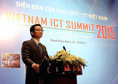 Phó Thủ tướng Chính phủ Vũ Đức Đam đã nhấn mạnh Việt Nam đã có được những bước tiến vượt bậc trên bản đồ công nghệ thông tin thế giới. Việt Nam đã lọt vào nhóm các quốc gia dẫn đầu thế giới về cung cấp dịch vụ thuê ngoài phần mềm