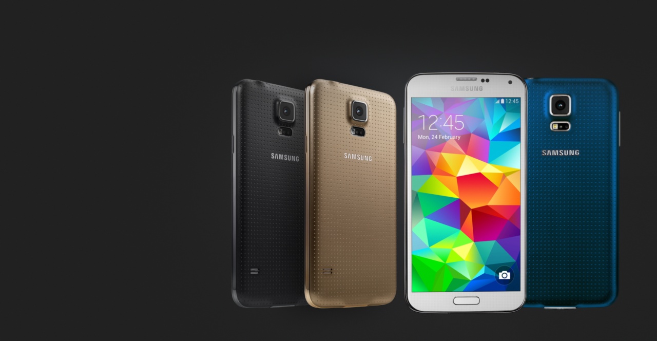Các màu của dòng sản phẩm smartphone mới nhất - Galaxy S5