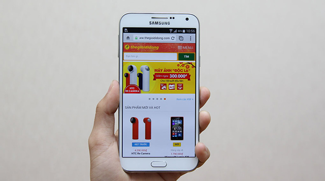 Smartphone giá rẻ Samsung Galaxy E7 cấu hình mạnh ấn tượng đầu năm 2015