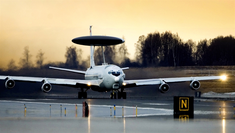 Sức mạnh “lính gác trời” Boeing E-3 Sentry của Mỹ được cử đến Thổ Nhĩ Kỳ