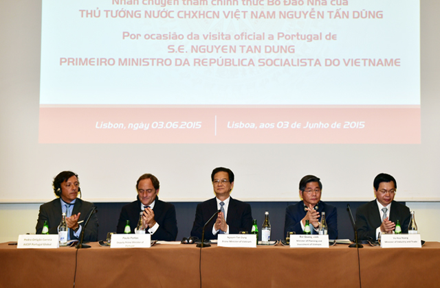 Thủ tướng: Việt Nam-Bồ Đào Nha hướng kim ngạch thương mại lên 1 tỷ USD