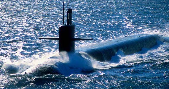 Tàu ngầm hạt nhân lớp Ohio là thứ vũ khí quân sự đang hoạt động dưới biên chế Hải quân Mỹ