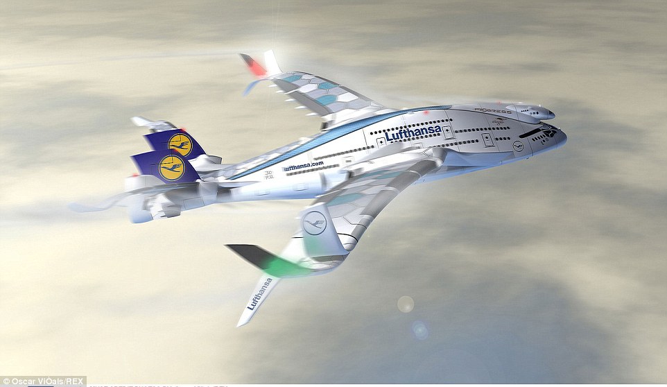 Tin khoa học mới nhất về chiếc máy bay trong tương lai có sức chứa 'khủng'