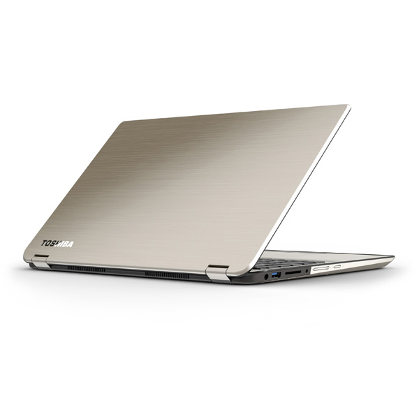 Với kích thước khá lớn, có lẽ chiếc laptop lai máy tính bảng này của Toshiba giống một chiếc Ultrabook hơn