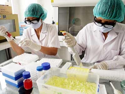 Virus Ebola phòng sinh học 