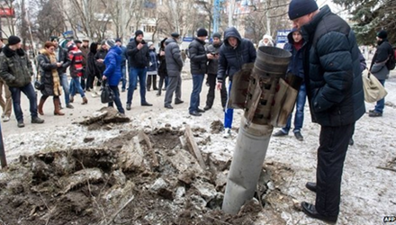 Tên lửa tiếp tục nổ ở thị trấn Kramatorsk, miền đông Ukraine