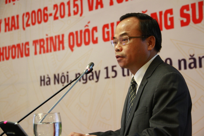 ông Trần Văn Vinh, tổng cục phó tổng cục tiêu chuẩn đo lường chất lượng
