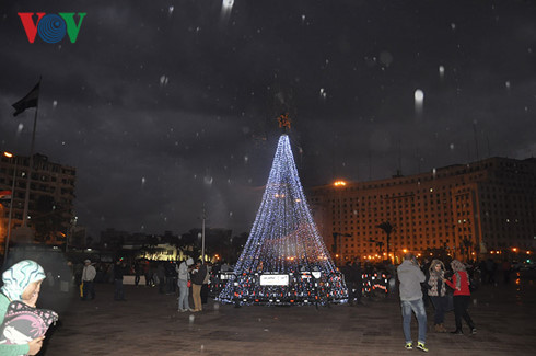 Quảng trường trung tâm Tahrir ở thủ đô Cairo