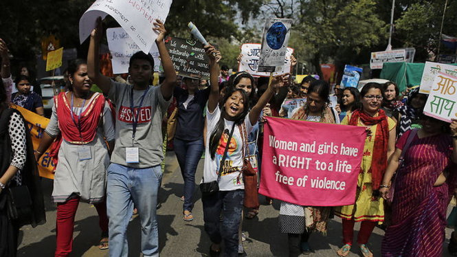 Biểu tình chống nạn hiếp dâm ở Ấn Độ