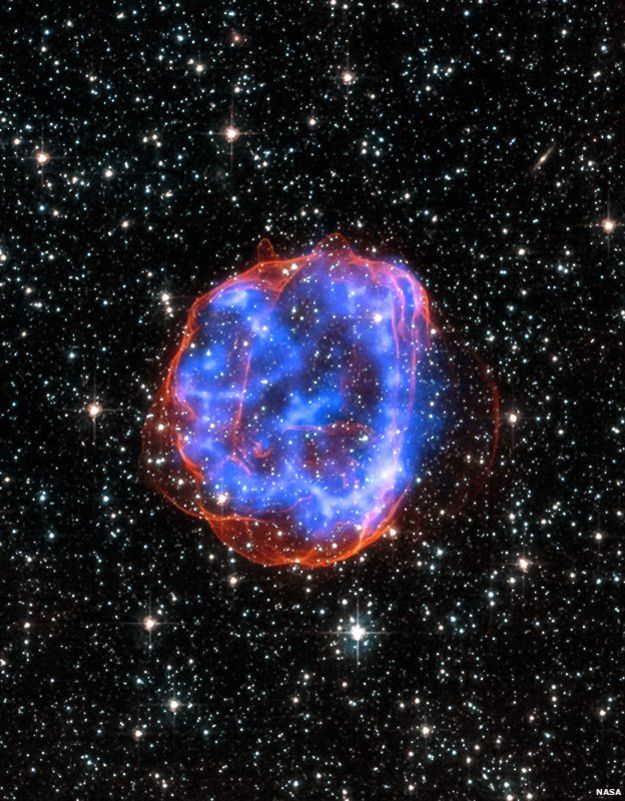 Hình ảnh đẹp được chụp sau tàn dư vụ nổ của một ngôi sao trong đám mây Magellan lớn