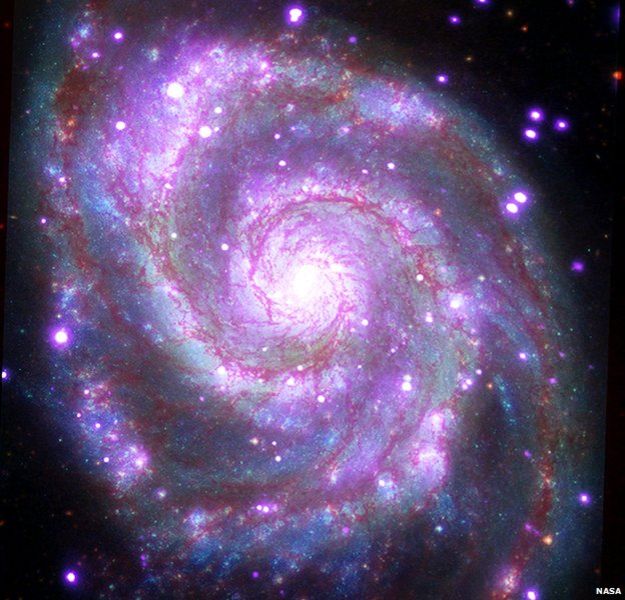 Hình ảnh đẹp ghi lại một trong những thiên hà đẹp nhất vụ trũ có hình xoắn ốc