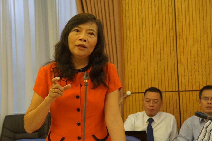 Bà Nguyễn Thị Kim Thoa, Vụ trưởng Vụ pháp luật Hình sự - hành chính Bộ Tư pháp 