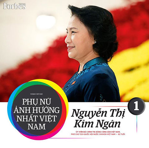 Forbes bầu bà Kim Ngân: Người phụ nữ ảnh hưởng nhất VN