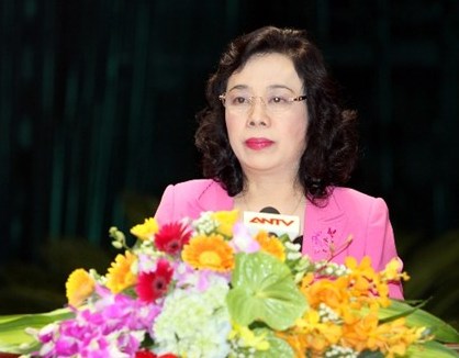 Bà Ngô Thị Thanh Hằng  - phó bí thư Hà Nội