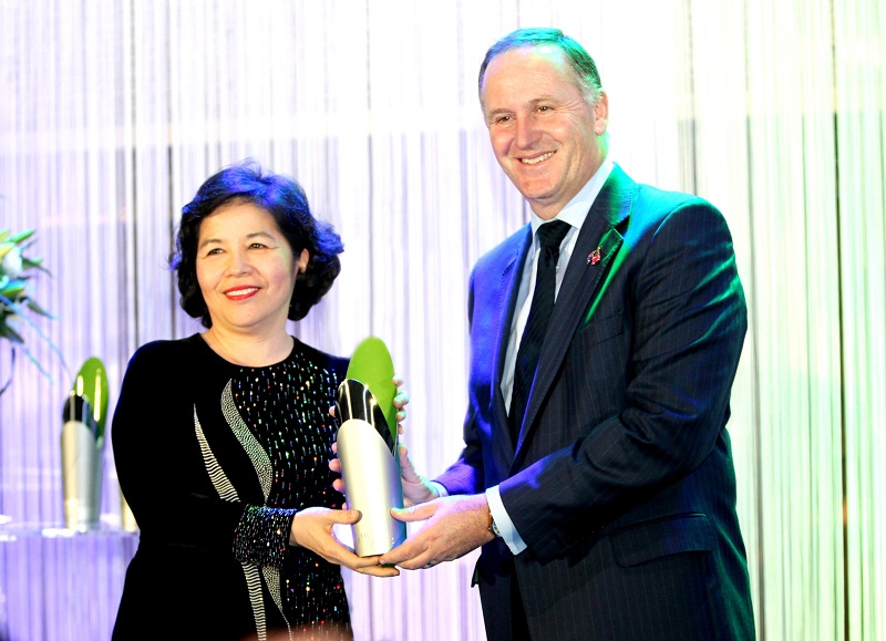 Bà Mai Kiều Liên - Tổng giám đốc Vinamilk nhận được nhiều giải thưởng tầm cỡ quốc tế