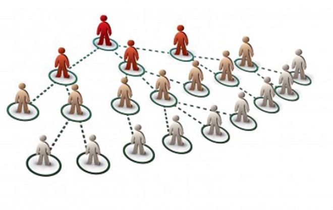 Để tham gia mạng lưới bán hàng đa cấp, mỗi người phải dụ dỗ người khác tham gia mạng lưới