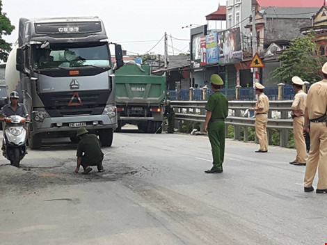 Hai vụ tai nạn giao thông chỉ cách nhau khoảng 3 mét trong vòng hai tiếng đồng hồ