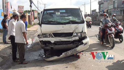 Nguyên nhân vụ tai nạn giao thông được cho là do tài xế xe khách đã ngủ gật
