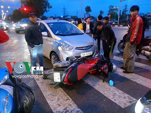Ngã tư Ngô Gia Tự được coi là một điểm đen tai nạn giao thông ở Hà Nội