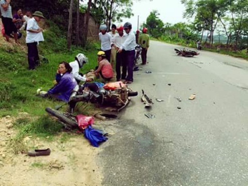 Một vụ tai nạn giao thông ở Phú Thọ vào ngày 2/9