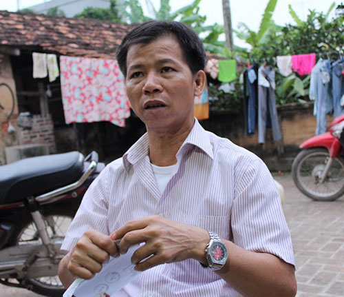 Ông Nguyễn Thanh Chấn bị tai nạn giao thông và đang được điều trị tại bệnh viện