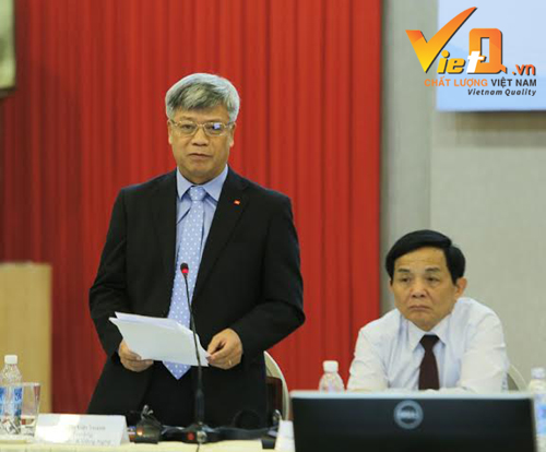 Thứ trưởng Trần Việt Thanh phát biểu tại Lễ công bố Báo cáo thương niên doanh nghiệp Việt Nam