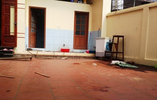 Những vết tích ở hiện trường xảy ra vụ thảm sát ở Thạch Thất