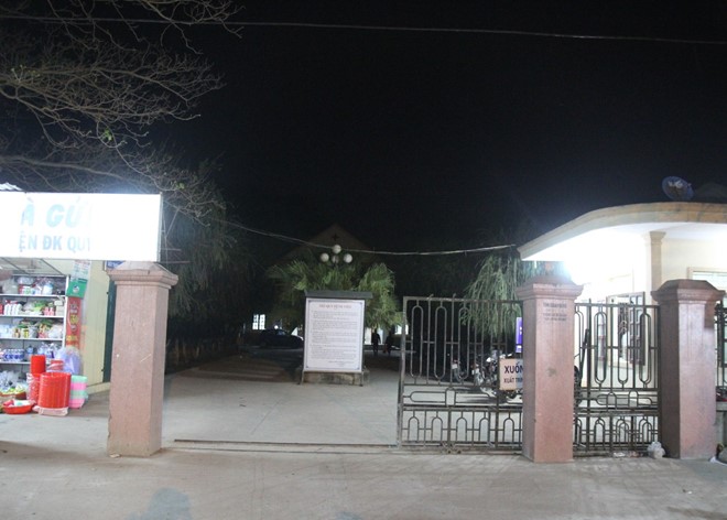 Bệnh viện đa khoa huyện Quỳnh Lưu (Nghệ An), nơi xảy ra vụ việc bé gái tử vong
