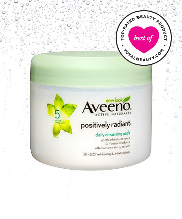 Aveeno Positively Radiant Daily Cleansing Pads, loại mỹ phẩm giá rẻ cho làn da sáng khỏe rạng rỡ sau 7 ngày sử dụng