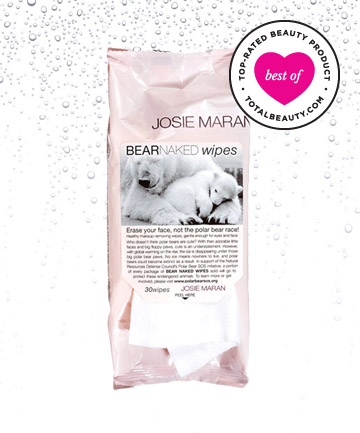 Josie Maran Bear Naked Wipes Loại giấy tẩy trang hoàn toàn tự nhiên cho làn da trở nên nhẹ nhàng, tươi mới
