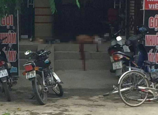 Nam thanh niên bị chém tử vong sau khi chạy thêm được vài bước chân