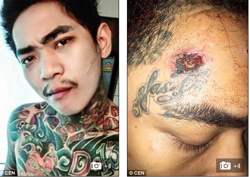 Trùm mafia Nae Wat Dao đã nghĩ ra cách ‘câu like Facebook’ bằng màn giả vờ tự sát khiến nhiều người hoảng vía