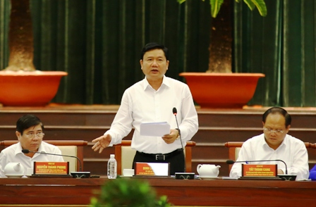 Ủy viên Bộ Chính Trị, Bí thư Thành ủy Thành phố Hồ Chí Minh Đinh La Thăng