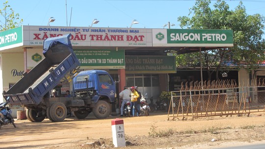 Cây xăng Thành Đạt bị phạt và thu hồi số tiền thu lợi bất chính hơn 72 triệu đồng