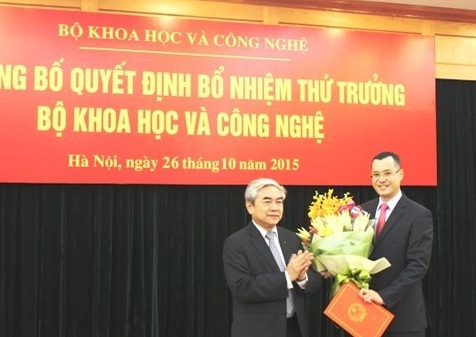 công bố và trao Quyết định bổ nhiệm ông Phạm Đại Dương giữ chức vụ Thứ trưởng Bộ KH&CN.