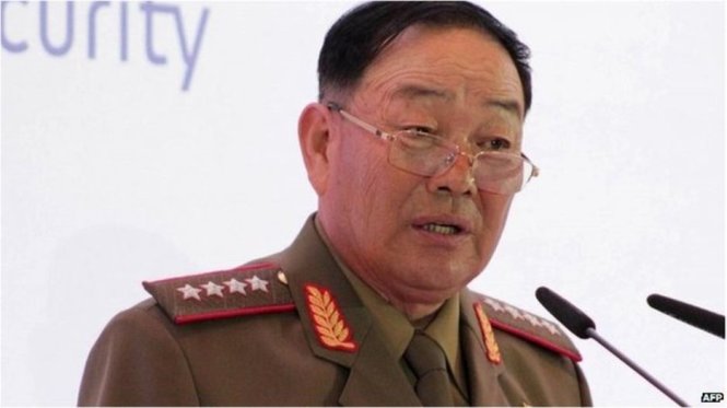 Có nguồn tin tình báo cho rằng Bộ trưởng Quốc phòng Triều Tiên đã bị xử tử