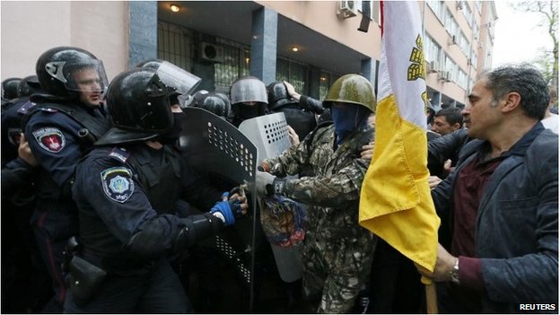 bạo loạn tại Ukraina