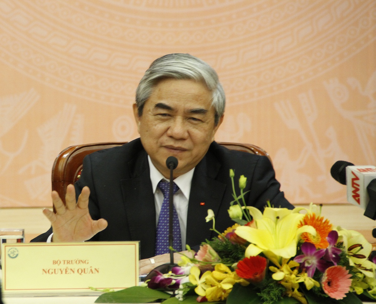 Ủy viên Trung ương Đảng, Bộ trưởng Bộ Khoa học và Công nghệ (KH&CN) Nguyễn Quân